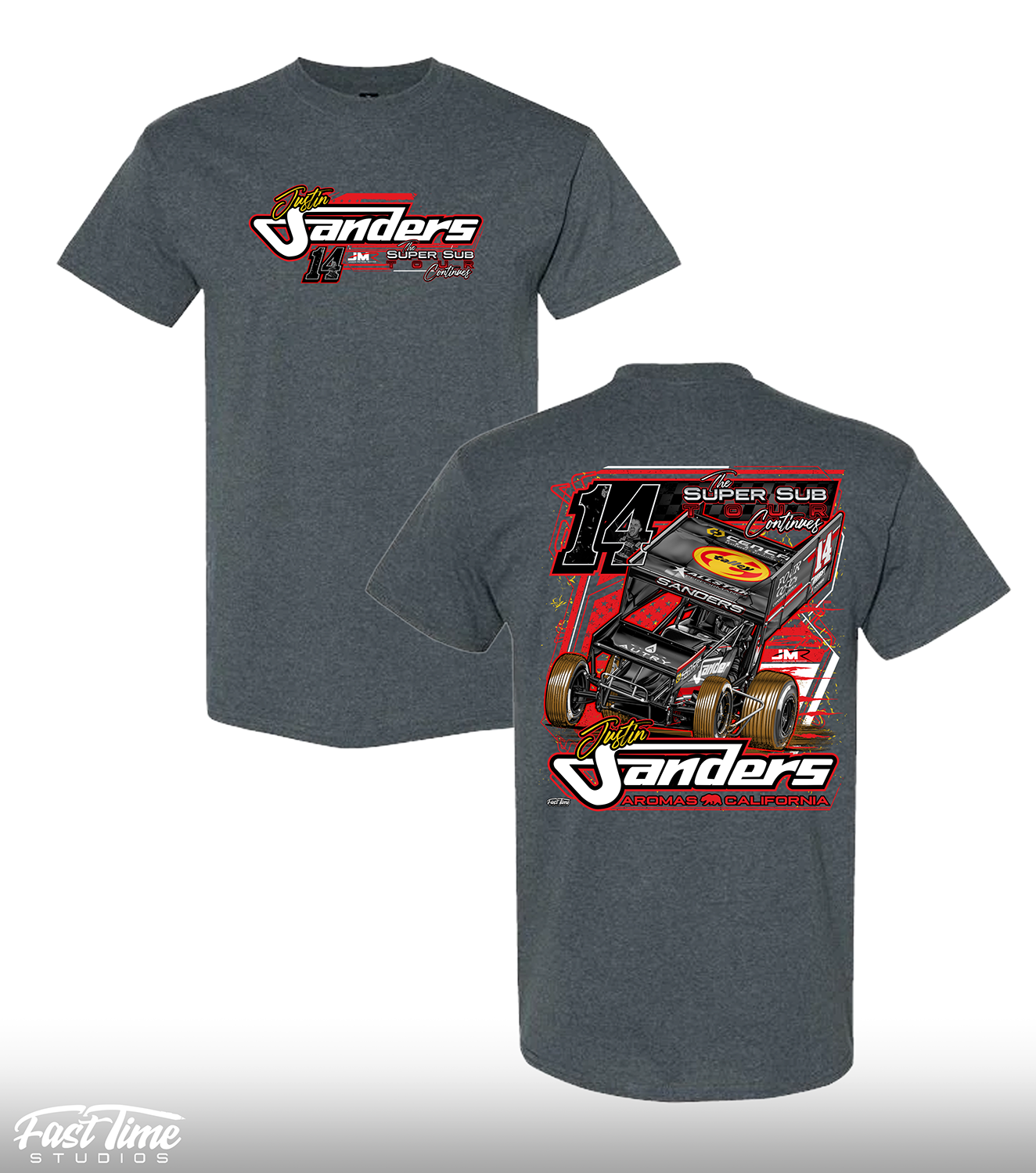 Justin Sanders Super Sub T-shirts