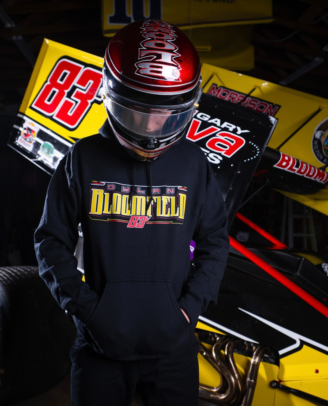 2025 Dylan Bloomfield Race Hooded Sweatshirt