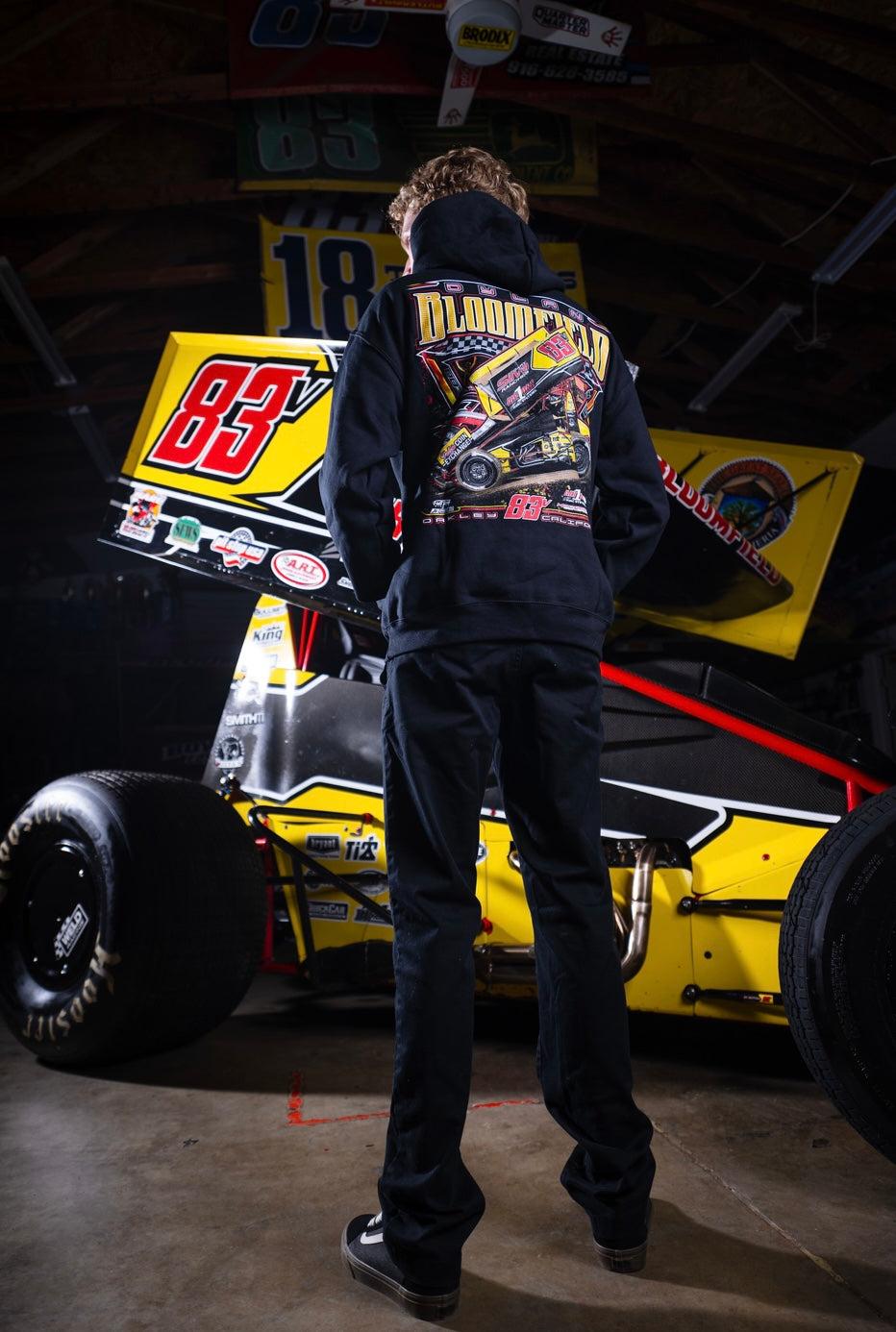 2025 Dylan Bloomfield Race Hooded Sweatshirt