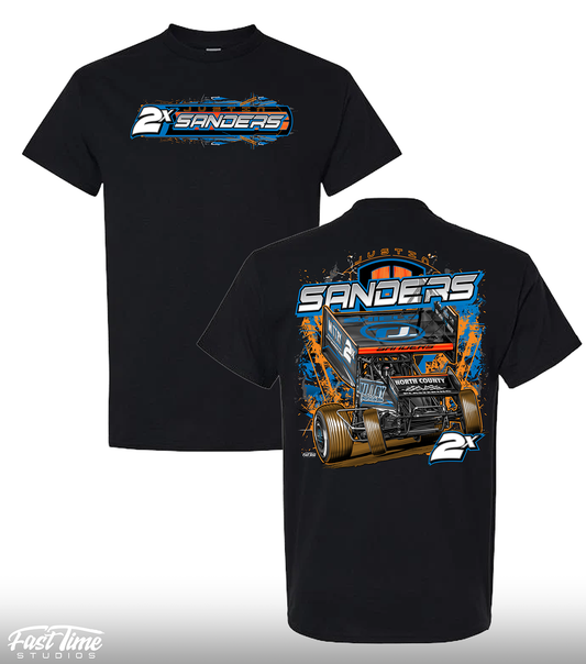 Justin Sanders Graphic Design T-shirt #2