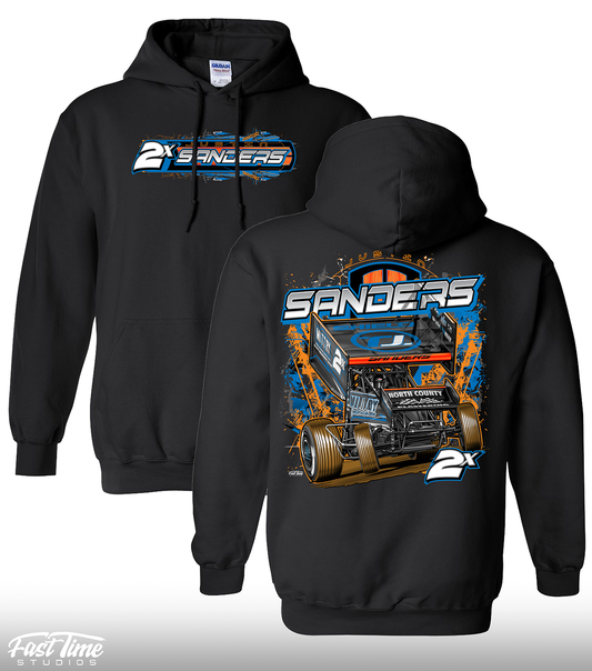 Justin Sander Graphic Design #2 Hoodie