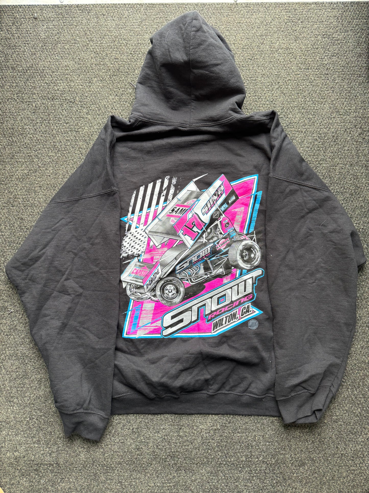Snow Racing Hoodie #17